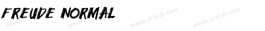 Freude Normal字体转换
